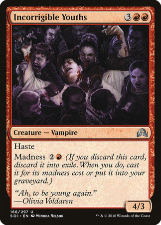 Incorrigible Youths [Shadows over Innistrad] | Fandemonia Ltd