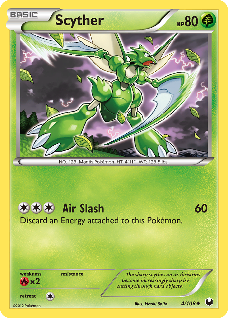 Scyther (4/108) [Black & White: Dark Explorers] | Fandemonia Ltd
