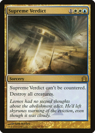 Supreme Verdict [Return to Ravnica] | Fandemonia Ltd