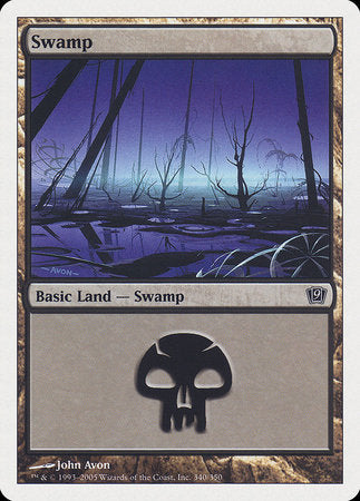 Swamp (340) [Ninth Edition] | Fandemonia Ltd