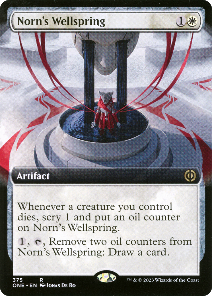 Norn's Wellspring (Extended Art) [Phyrexia: All Will Be One] | Fandemonia Ltd