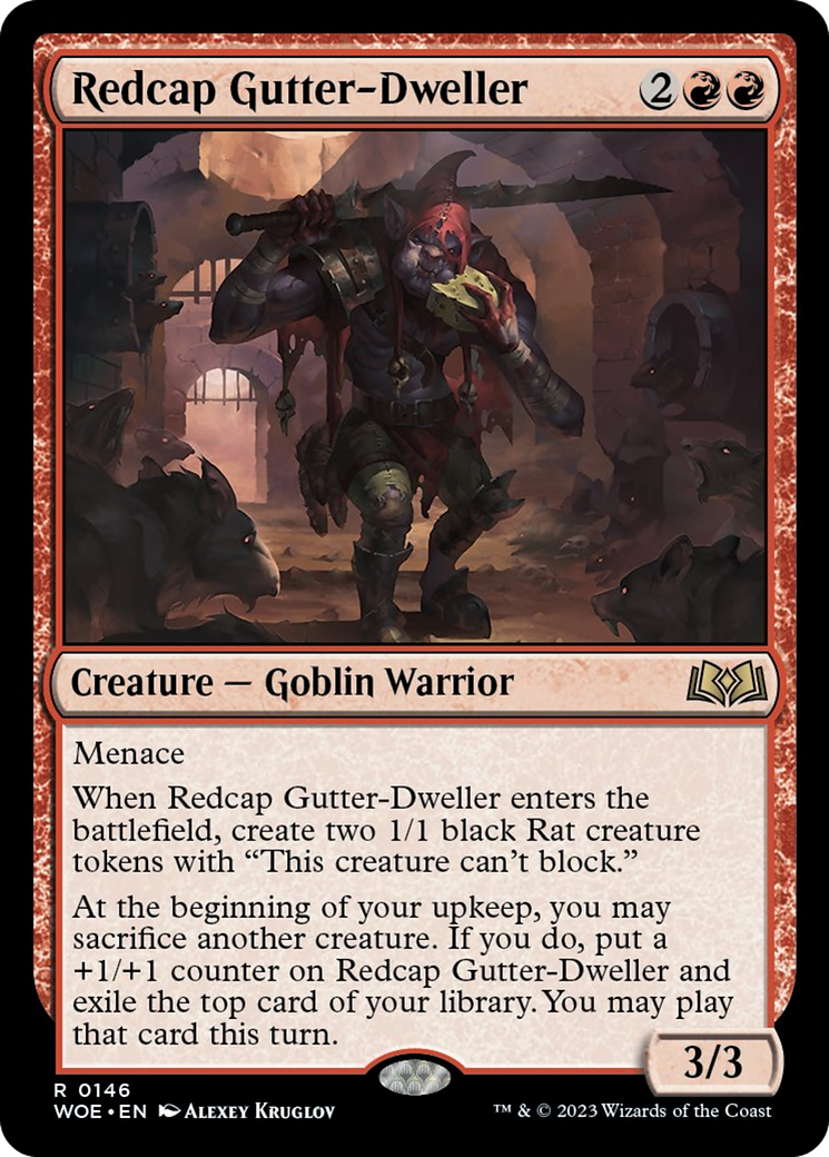 Redcap Gutter-Dweller [Wilds of Eldraine] | Fandemonia Ltd