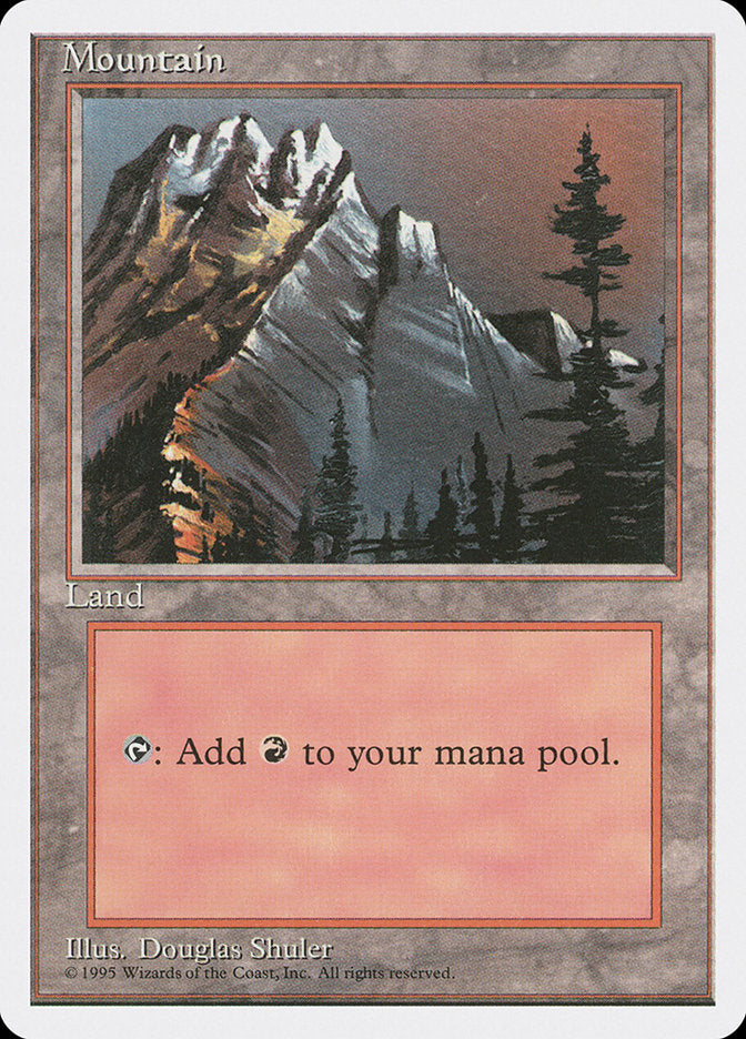 Mountain (373) [Fourth Edition] | Fandemonia Ltd