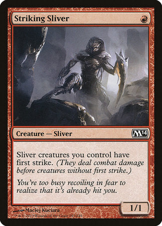 Striking Sliver [Magic 2014] | Fandemonia Ltd
