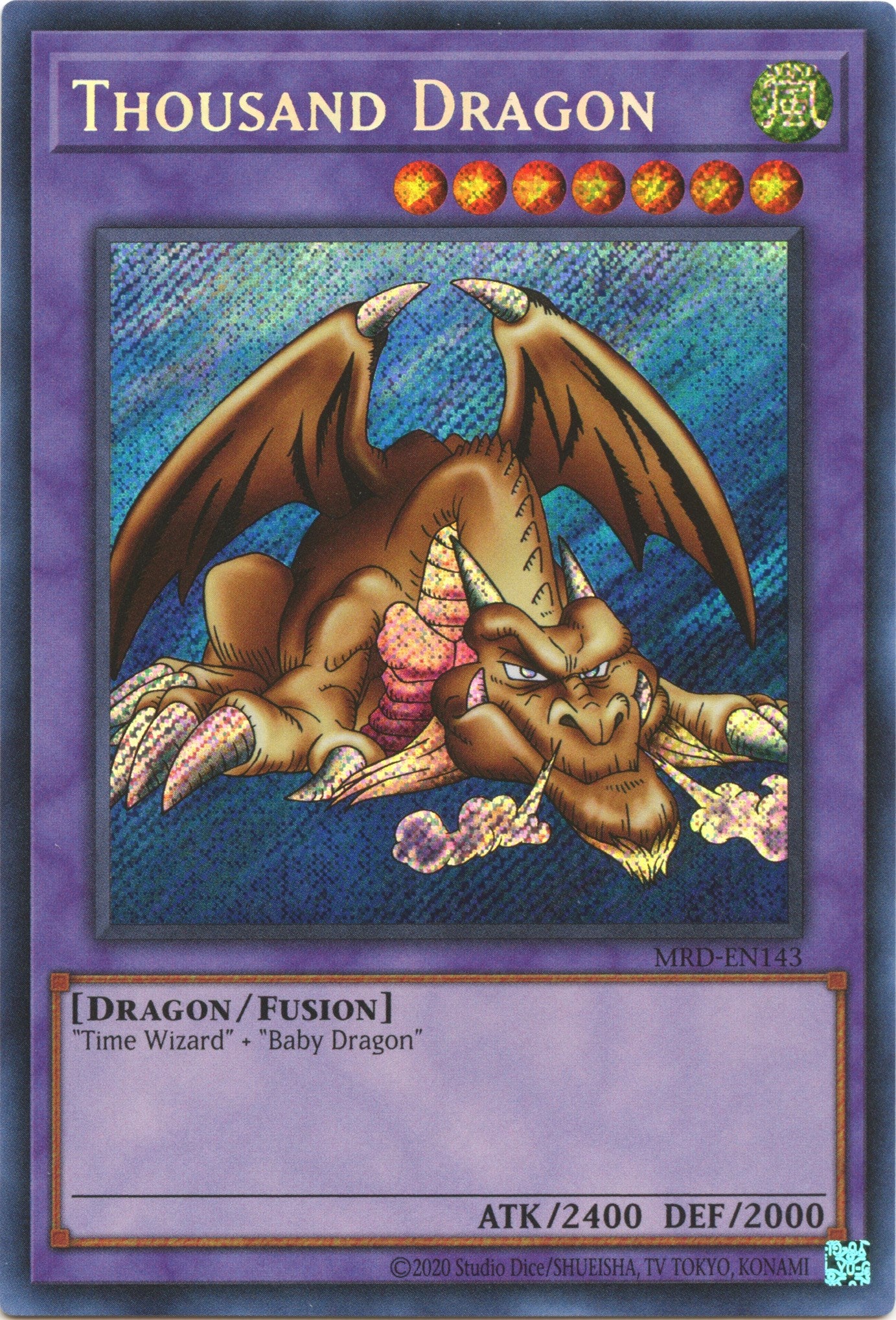 Thousand Dragon (25th Anniversary) [MRD-EN143] Secret Rare | Fandemonia Ltd