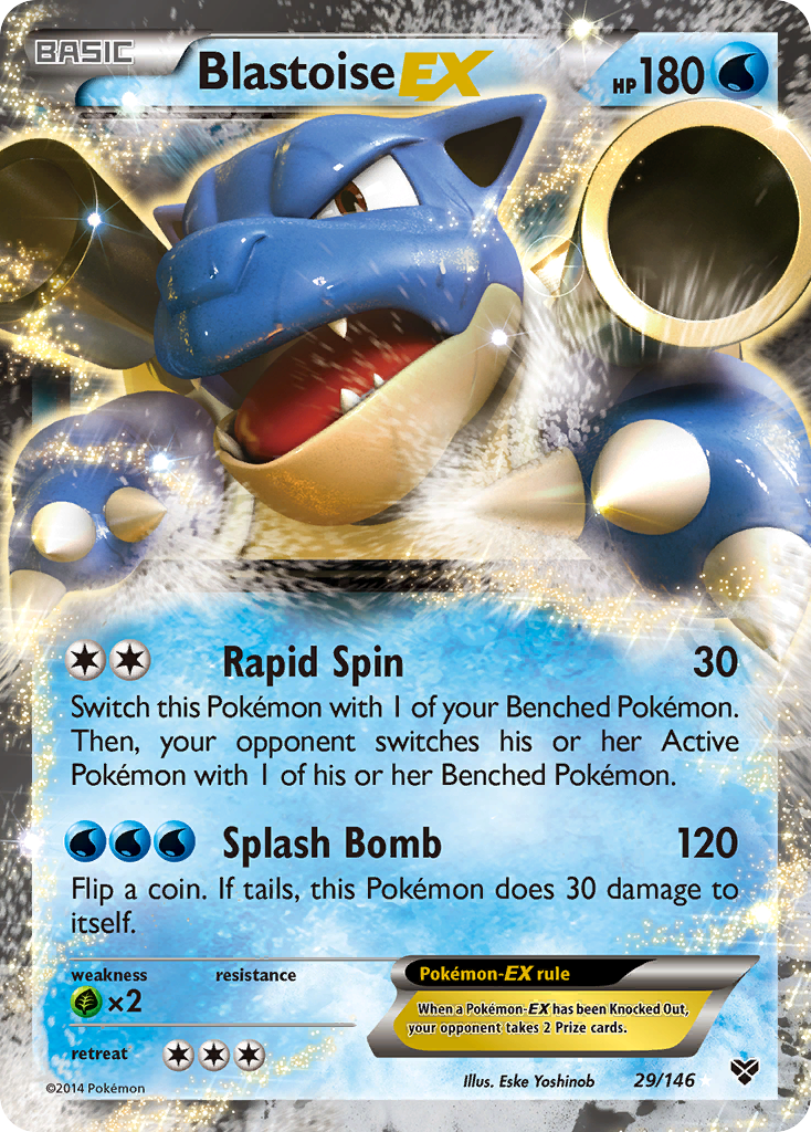 Blastoise EX (29/146) [XY: Base Set] | Fandemonia Ltd