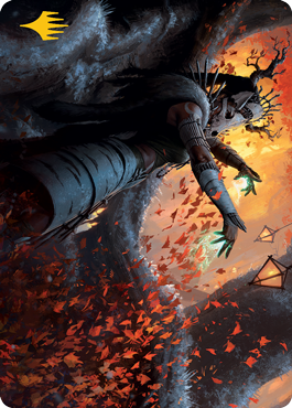 Dawnhart Rejuvenator Art Card (Gold-Stamped Signature) [Innistrad: Midnight Hunt Art Series] | Fandemonia Ltd
