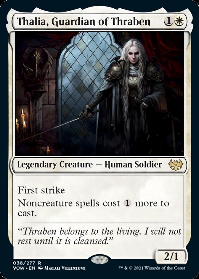 Thalia, Guardian of Thraben [Innistrad: Crimson Vow] | Fandemonia Ltd