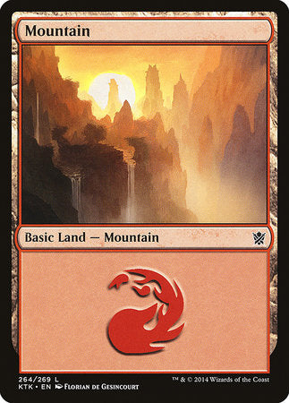 Mountain (264) [Khans of Tarkir] | Fandemonia Ltd
