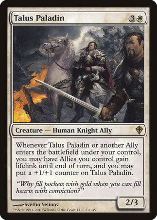 Talus Paladin [Worldwake] | Fandemonia Ltd