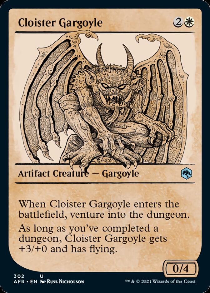 Cloister Gargoyle  (Showcase) [Dungeons & Dragons: Adventures in the Forgotten Realms] | Fandemonia Ltd