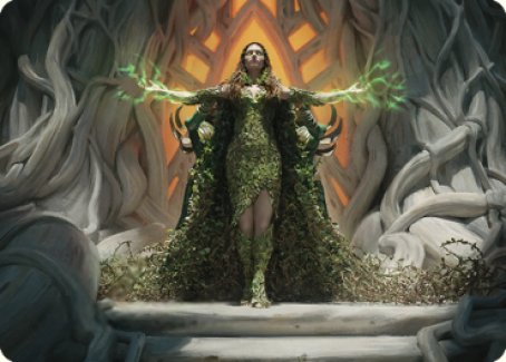 Titania, Voice of Gaea Art Card [The Brothers' War Art Series] | Fandemonia Ltd