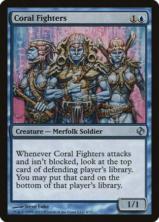 Coral Fighters [Duel Decks: Venser vs. Koth] | Fandemonia Ltd