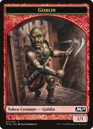 Goblin Token [Core Set 2019 Tokens] | Fandemonia Ltd