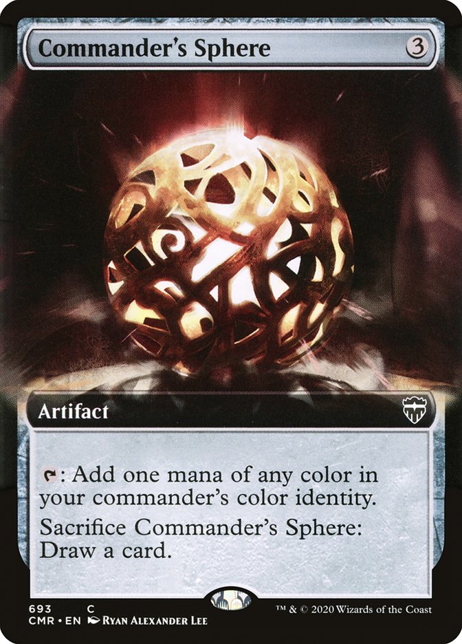 Commander's Sphere (Extended) [Commander Legends] | Fandemonia Ltd
