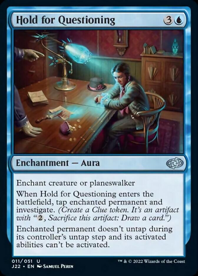 Hold for Questioning [Jumpstart 2022] | Fandemonia Ltd