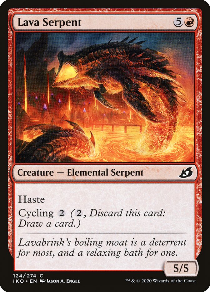 Lava Serpent [Ikoria: Lair of Behemoths] | Fandemonia Ltd