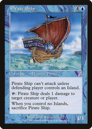 Pirate Ship [Time Spiral Timeshifted] | Fandemonia Ltd