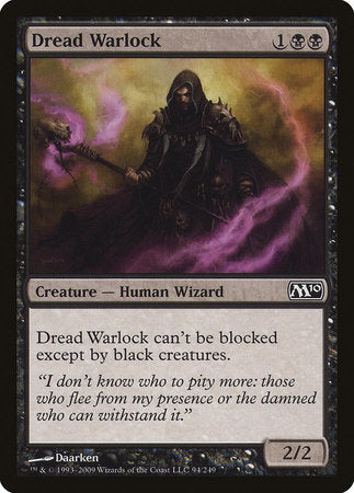 Dread Warlock [Magic 2010] | Fandemonia Ltd