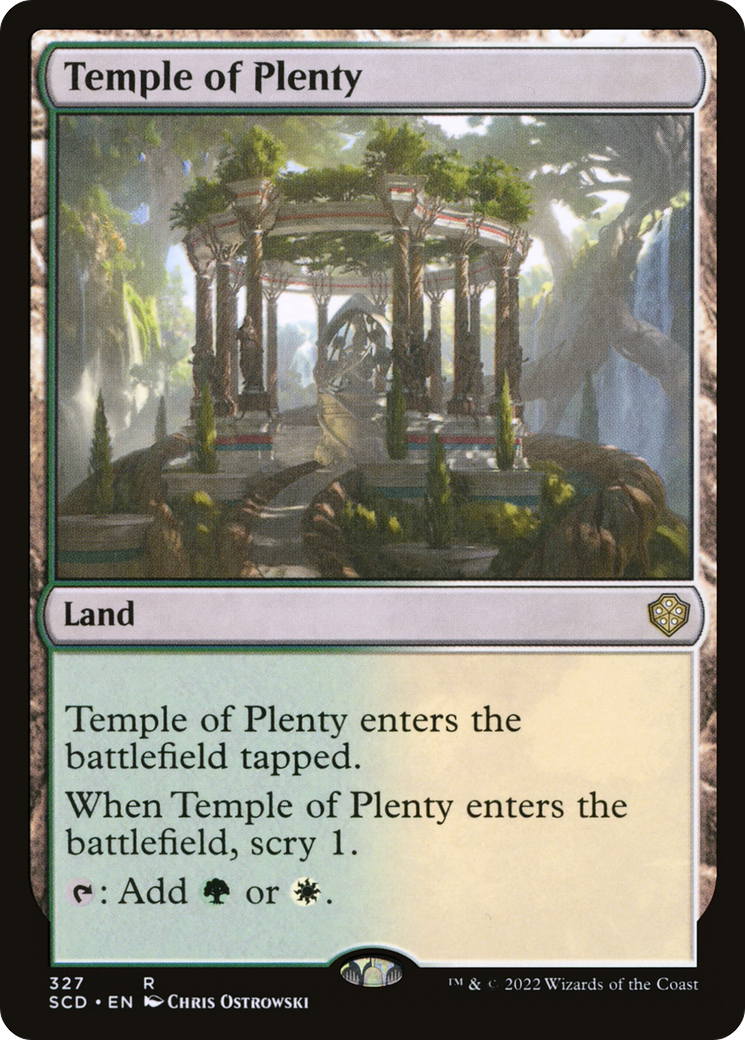 Temple of Plenty [Starter Commander Decks] | Fandemonia Ltd