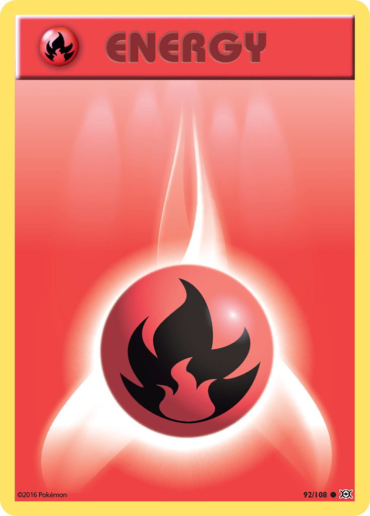 Fire Energy (92/108) [XY: Evolutions] | Fandemonia Ltd