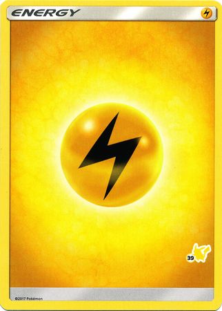 Lightning Energy (Pikachu Stamp #39) [Battle Academy 2020] | Fandemonia Ltd