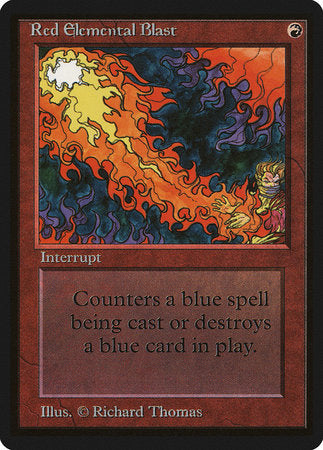Red Elemental Blast [Limited Edition Beta] | Fandemonia Ltd