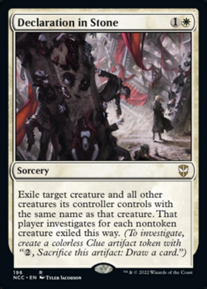 Declaration in Stone [Streets of New Capenna Commander] | Fandemonia Ltd