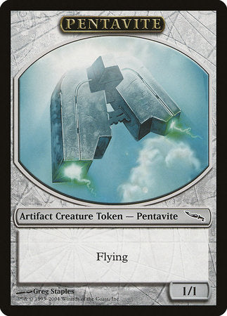 Pentavite Token (Mirrodin) [Magic Player Rewards 2004] | Fandemonia Ltd