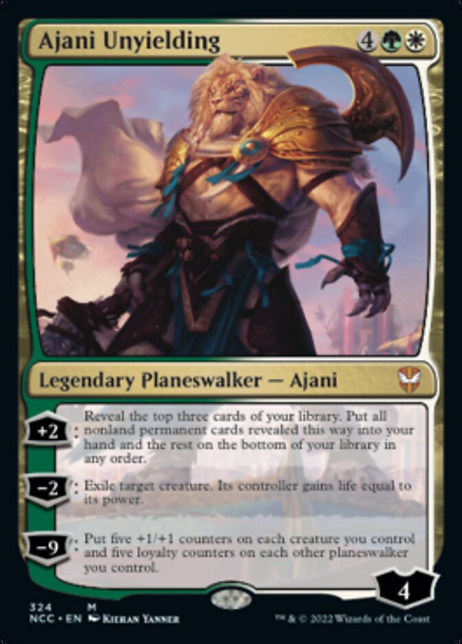 Ajani Unyielding [Streets of New Capenna Commander] | Fandemonia Ltd