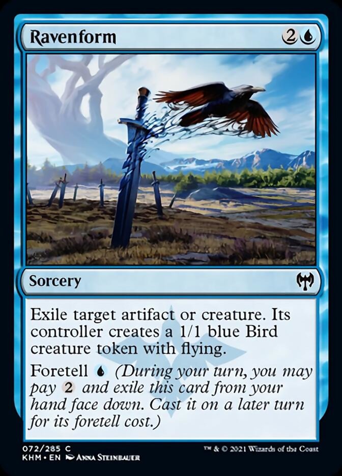 Ravenform [Kaldheim] | Fandemonia Ltd