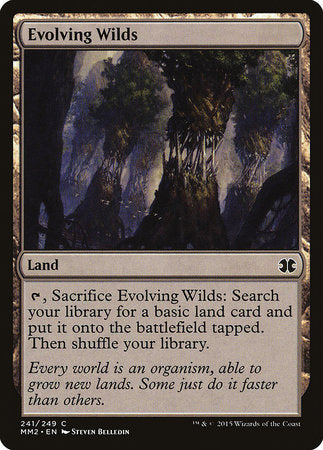 Evolving Wilds [Modern Masters 2015] | Fandemonia Ltd