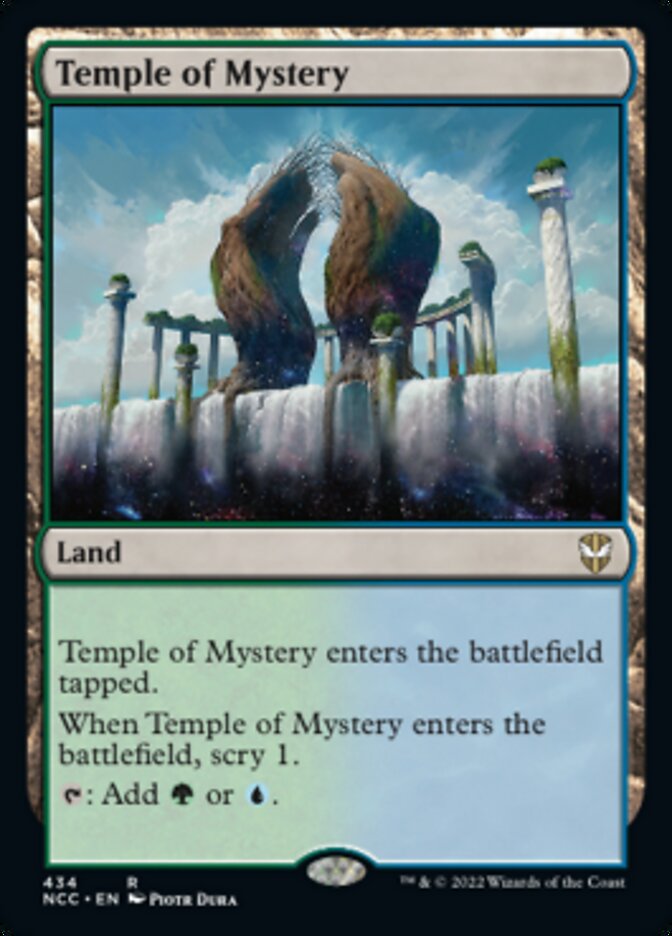 Temple of Mystery [Streets of New Capenna Commander] | Fandemonia Ltd