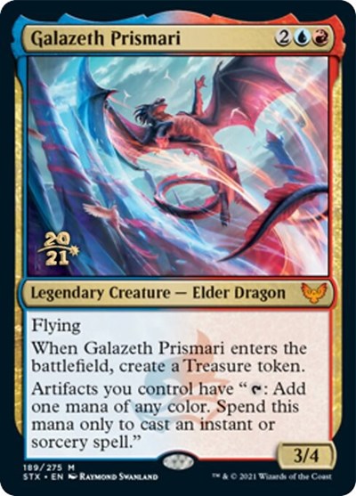 Galazeth Prismari [Strixhaven: School of Mages Prerelease Promos] | Fandemonia Ltd