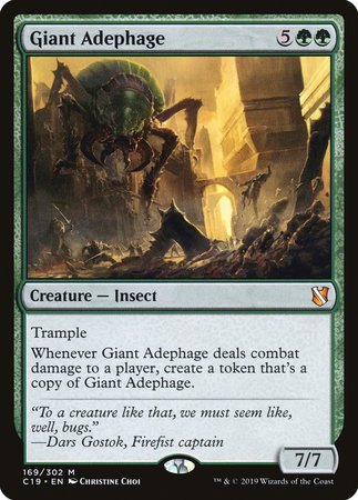 Giant Adephage [Commander 2019] | Fandemonia Ltd