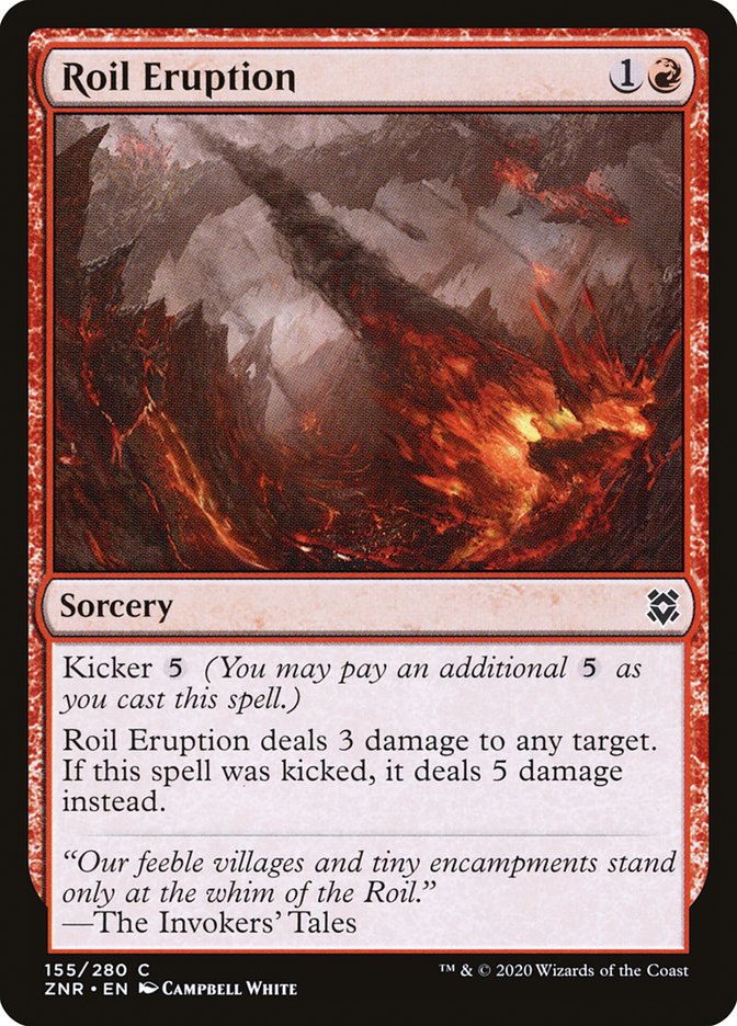 Roil Eruption [Zendikar Rising] | Fandemonia Ltd