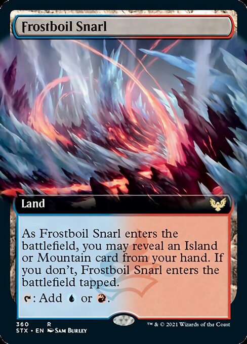 Frostboil Snarl (Extended) [Strixhaven: School of Mages] | Fandemonia Ltd