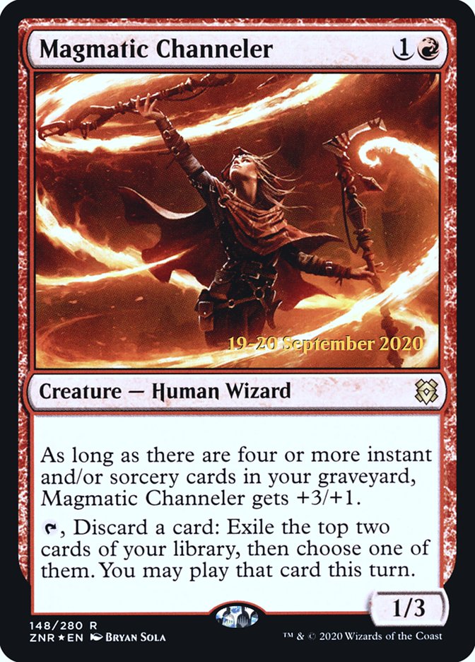Magmatic Channeler  [Zendikar Rising Prerelease Promos] | Fandemonia Ltd