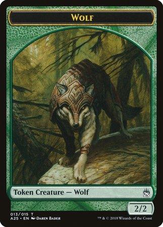 Wolf Token (013) [Masters 25 Tokens] | Fandemonia Ltd
