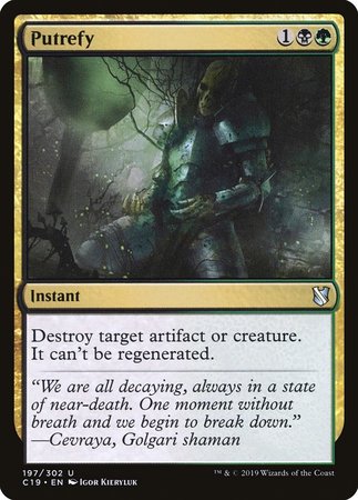 Putrefy [Commander 2019] | Fandemonia Ltd