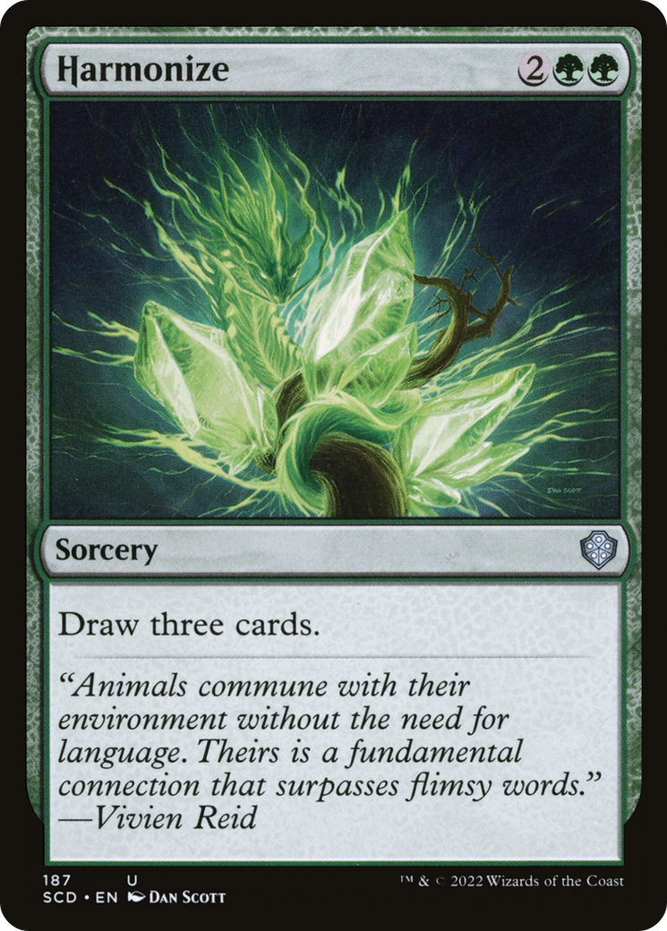 Harmonize [Starter Commander Decks] | Fandemonia Ltd