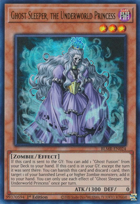 Ghost Sleeper, the Underworld Princess [BLMR-EN024] Ultra Rare | Fandemonia Ltd