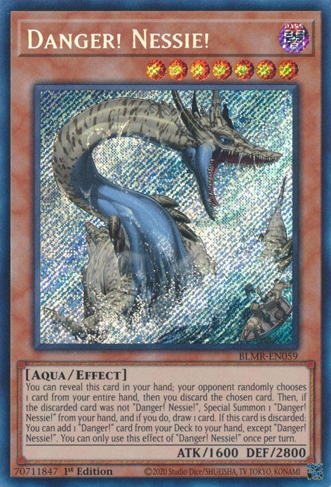 Danger! Nessie! [BLMR-EN059] Secret Rare | Fandemonia Ltd