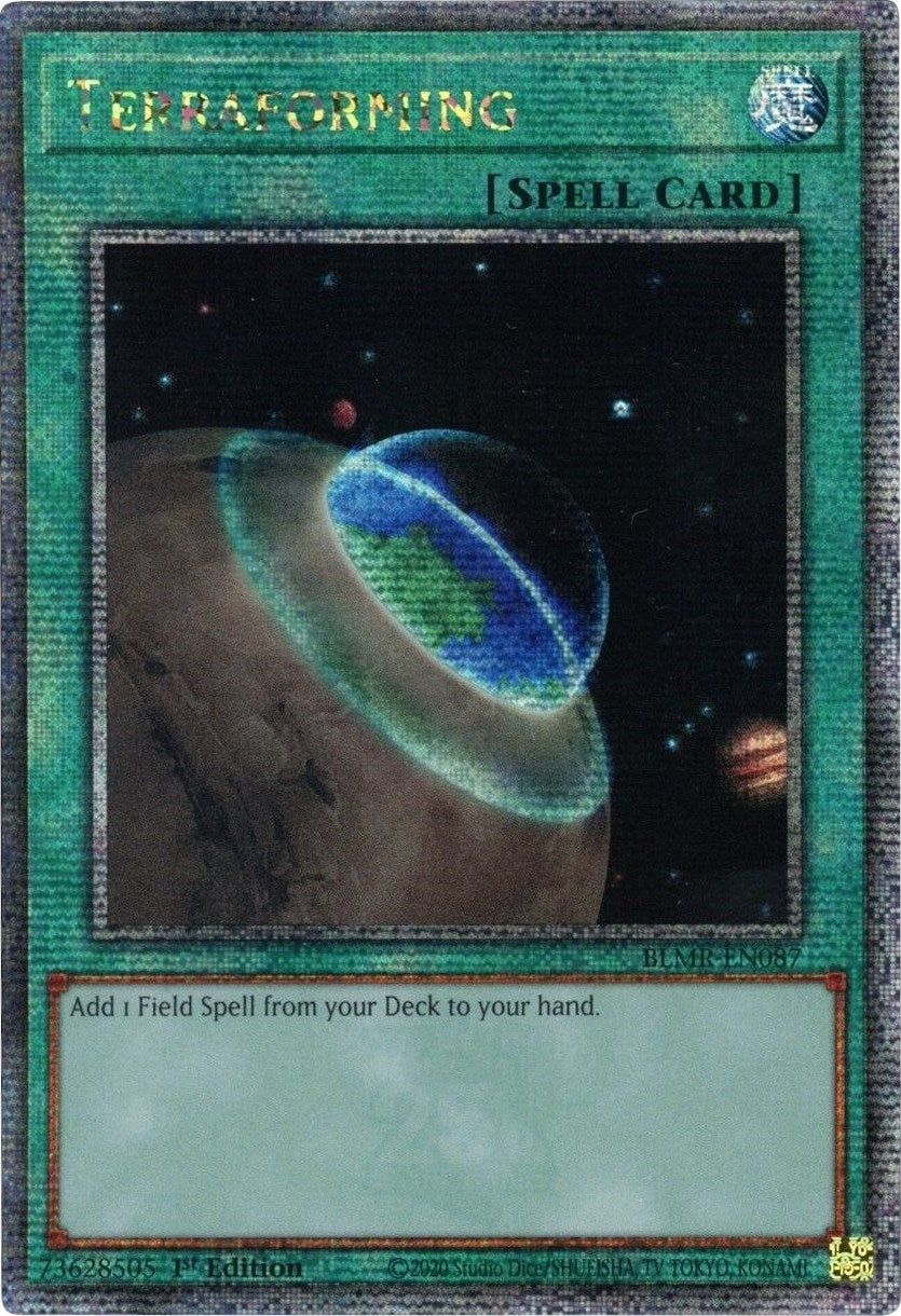 Terraforming [BLMR-EN087] Quarter Century Secret Rare | Fandemonia Ltd