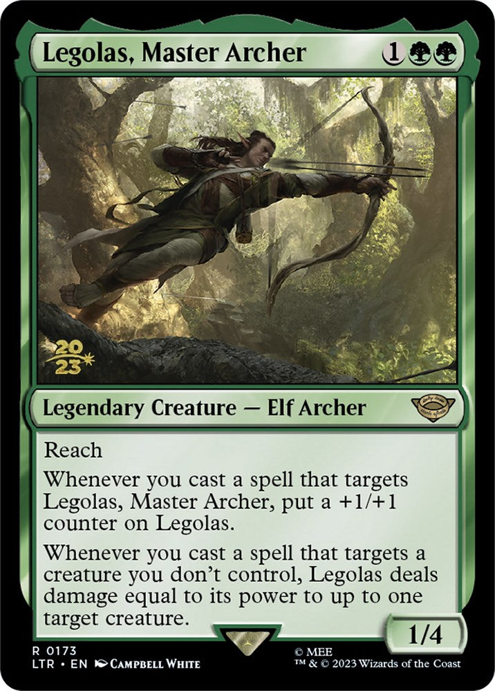 Legolas, Master Archer [The Lord of the Rings: Tales of Middle-Earth Prerelease Promos] | Fandemonia Ltd
