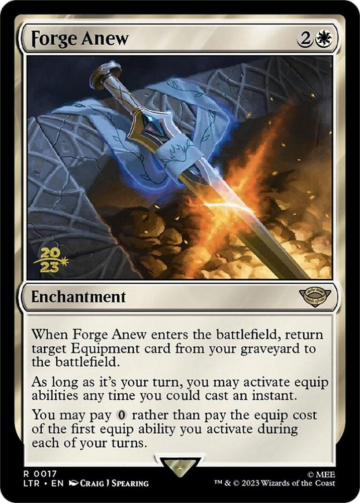 Forge Anew [The Lord of the Rings: Tales of Middle-Earth Prerelease Promos] | Fandemonia Ltd