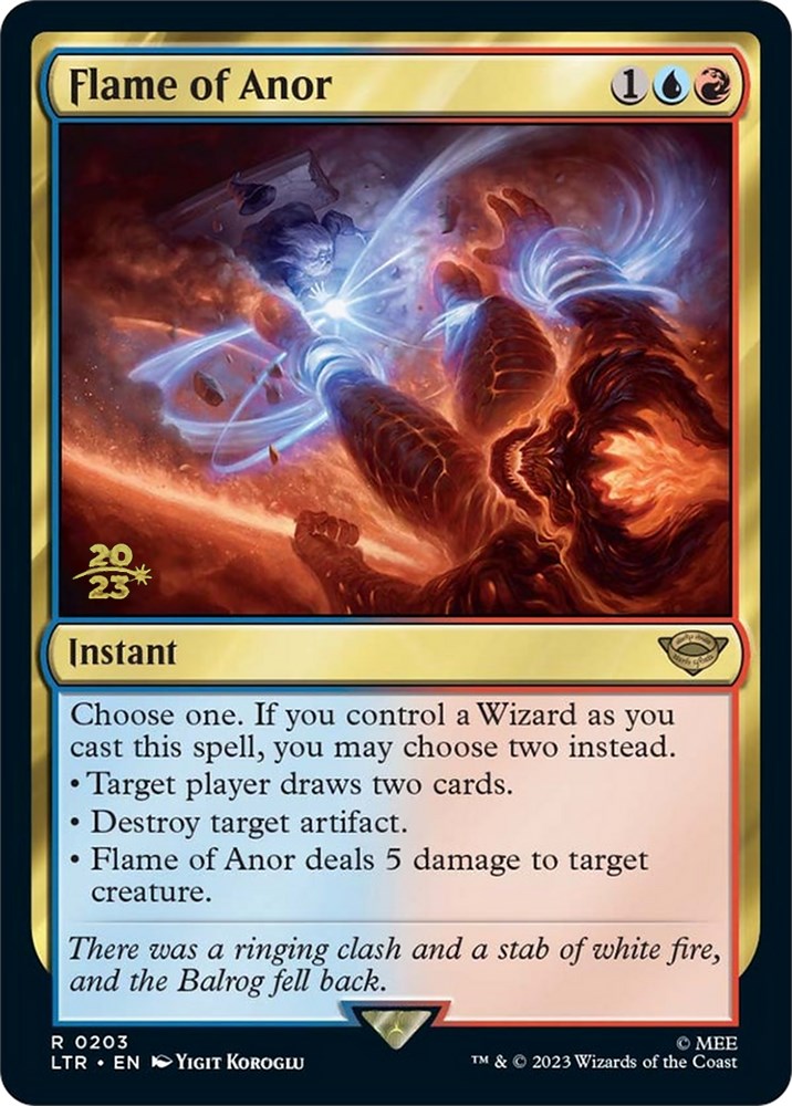 Flame of Anor [The Lord of the Rings: Tales of Middle-Earth Prerelease Promos] | Fandemonia Ltd