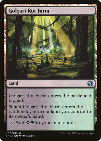 Golgari Rot Farm [Iconic Masters] | Fandemonia Ltd