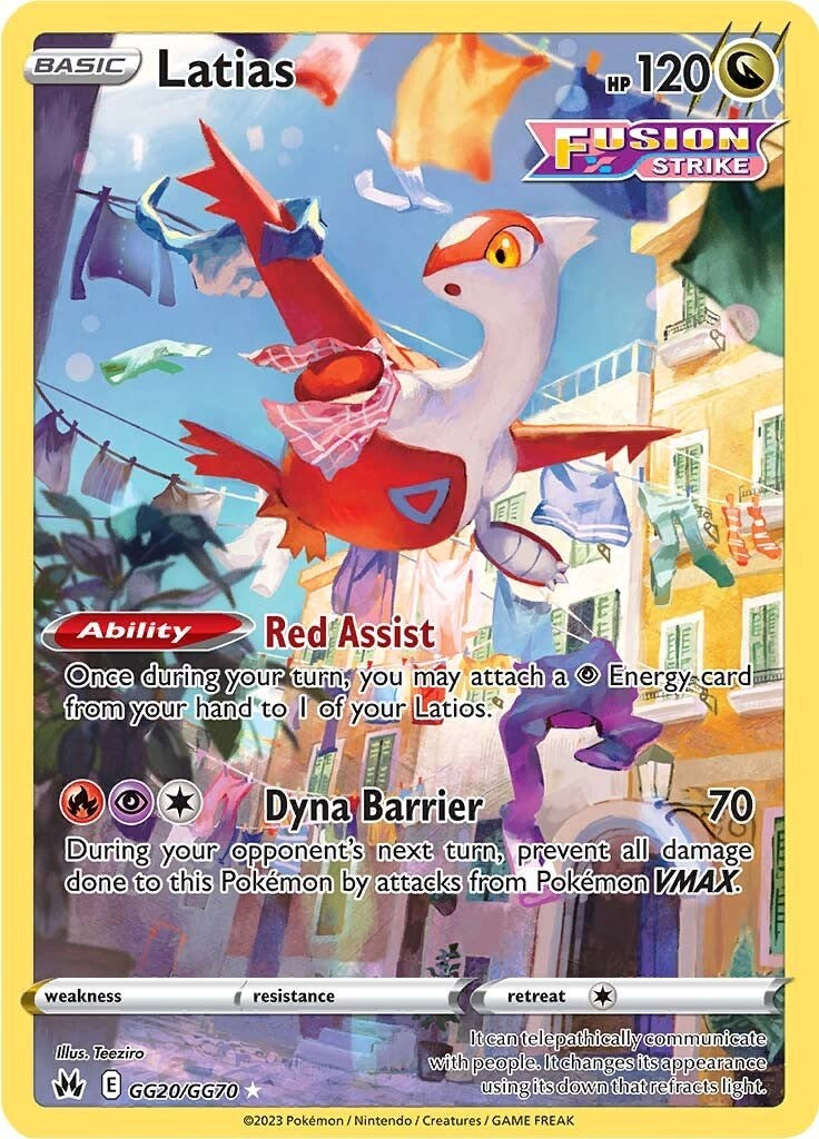 Latias (GG20/GG70) [Sword & Shield: Crown Zenith] | Fandemonia Ltd