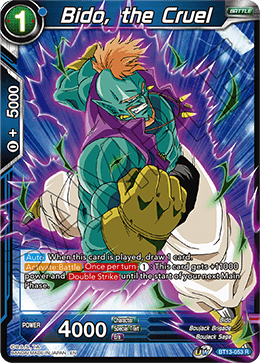 Bido, the Cruel (Rare) [BT13-053] | Fandemonia Ltd